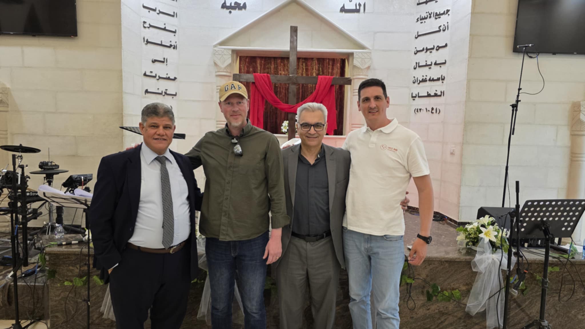 Üldözött szíriai keresztényeket támogat a HISZ