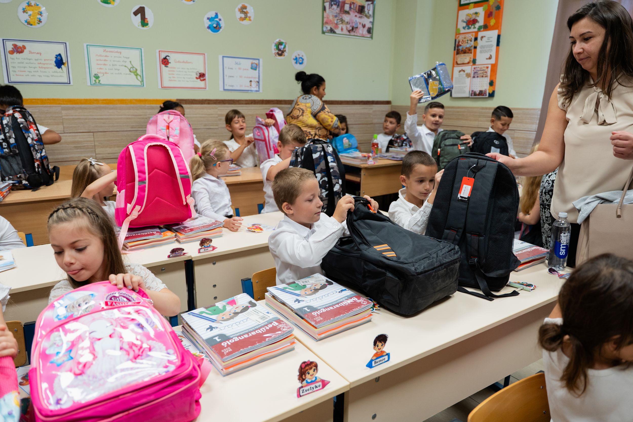 HISZ iskolakezdési akciója