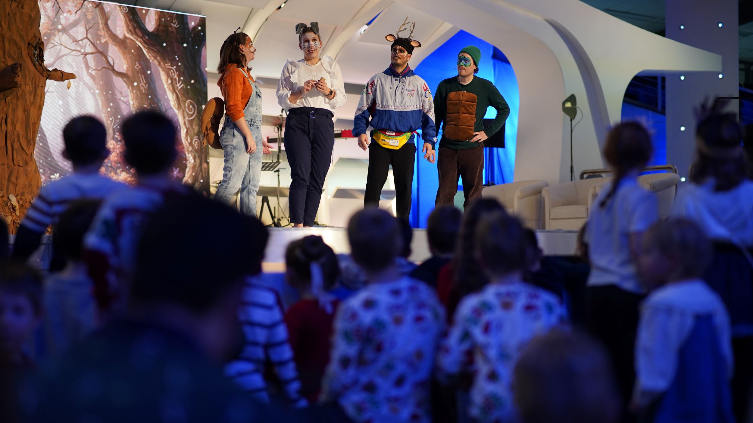 Mikulás ünnepség a Hit Parkban