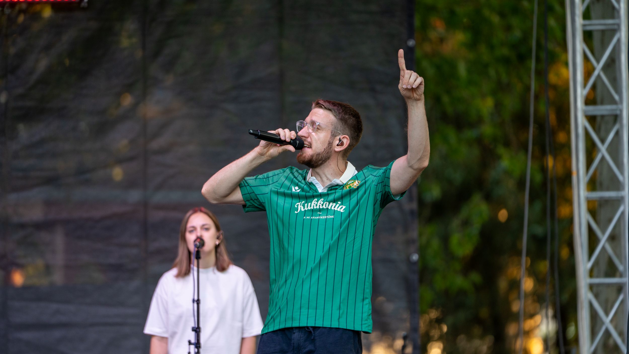 Tibes Győrben a Radó-szigeten