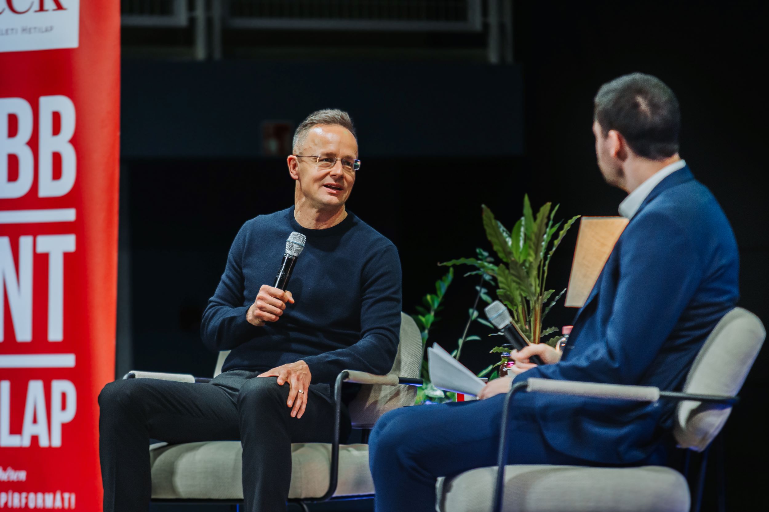 Szijjártó Péter a Hit Parkban