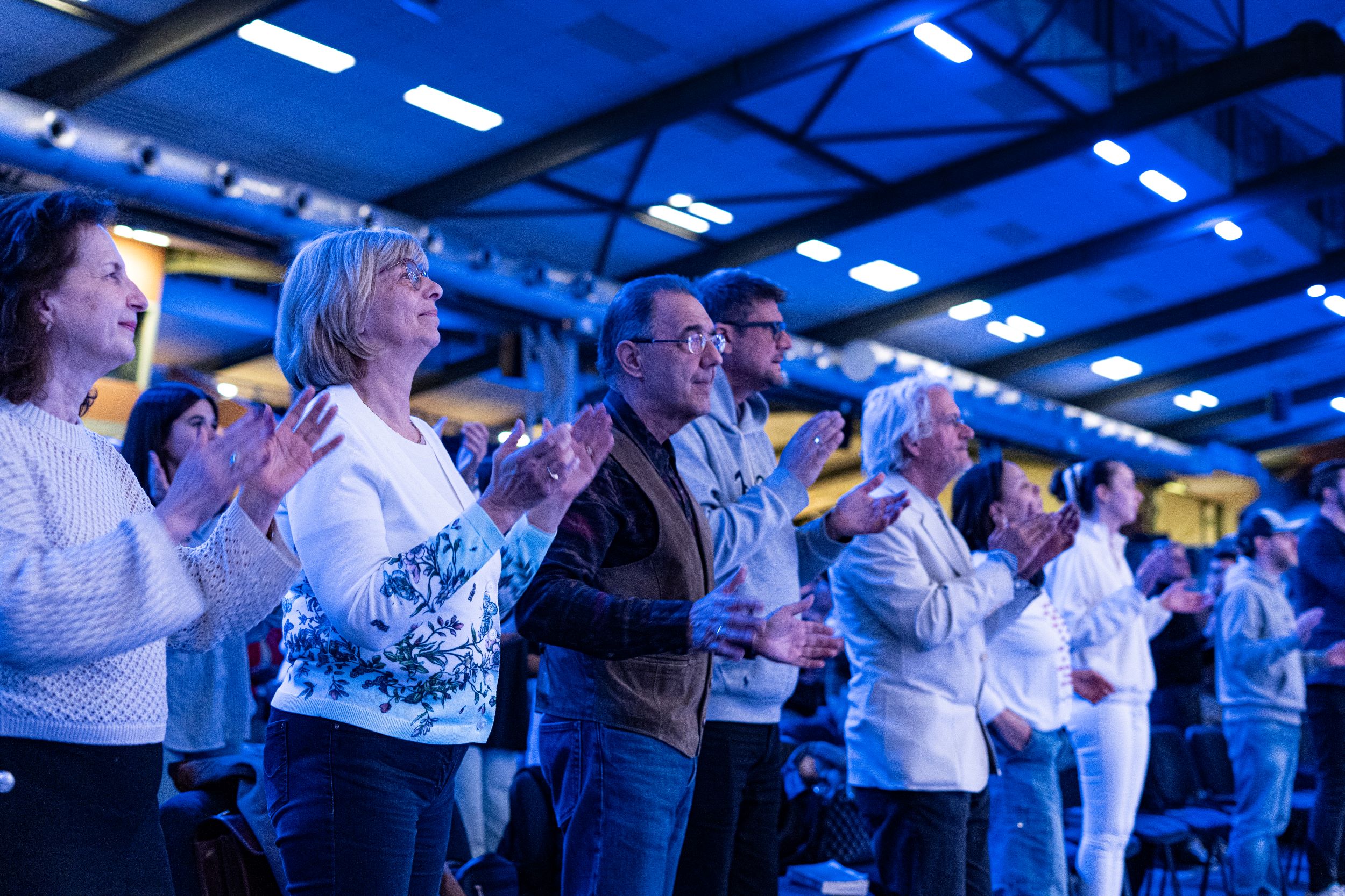 Virrasztás a nemzetért a Hit Parkban