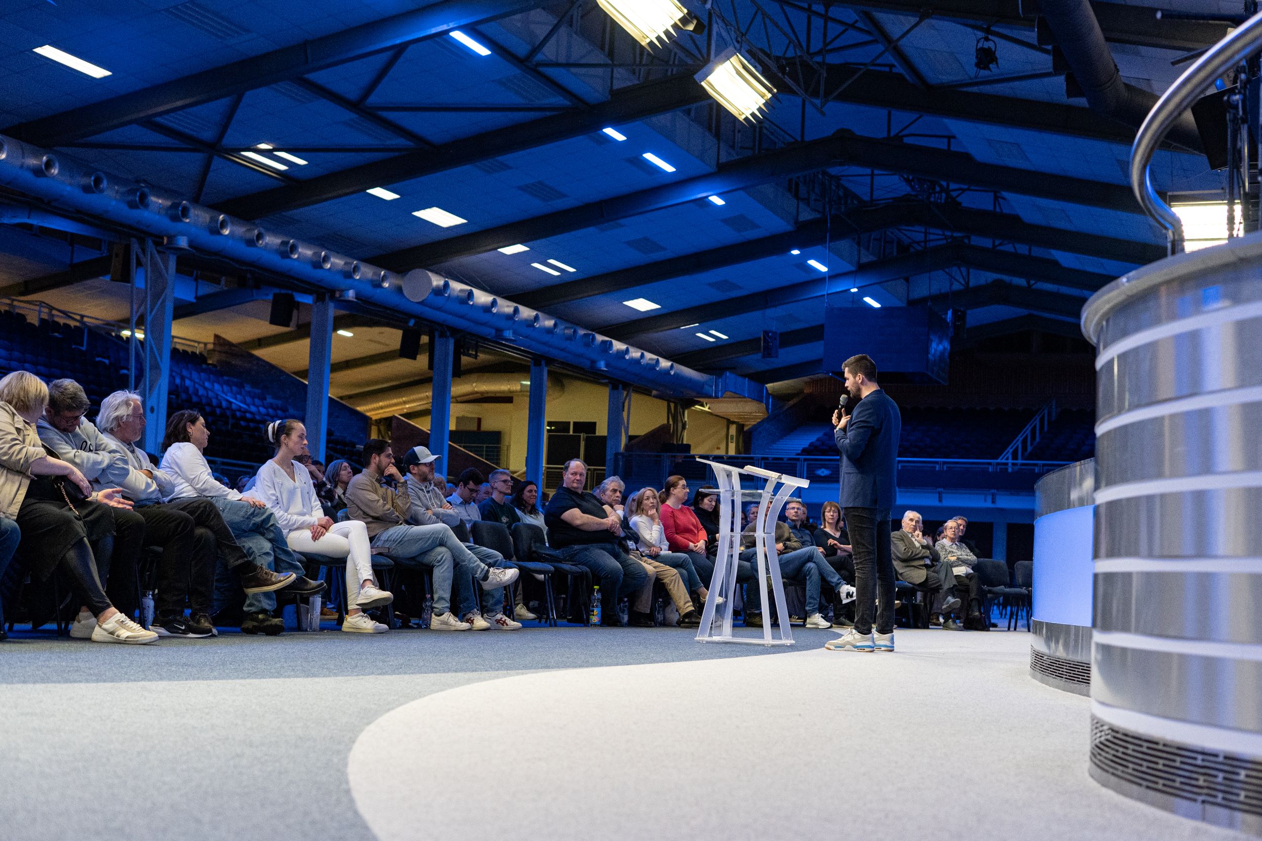 Virrasztás a nemzetért a Hit Parkban